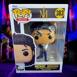 Michael jackson funko # 383 (nib) with pop protector